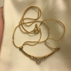 Gold necklace